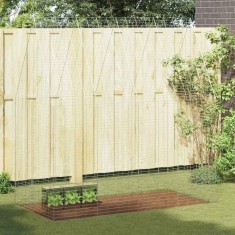 vidaXL Custodie pentru iepuri Argintiu 400 x 100 x 210 cm 42019241