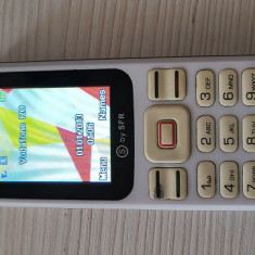 Telefon Simplu SFR 102 white Liber retea Livrare gratuita!