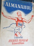 ALMANAHUL ZIARULUI SPORTUL POPULAR BANATEAN 1948 BANAT