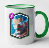 Cana maner verde personalizata Clash Royale - Ice Wizard, INOVATIX&reg;. 330ml
