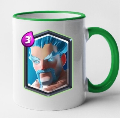 Cana maner verde personalizata Clash Royale - Ice Wizard, INOVATIX&amp;reg;. 330ml foto