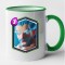 Cana maner verde personalizata Clash Royale - Ice Wizard, INOVATIX&reg;. 330ml