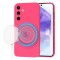 Husa silicon Samsung Galaxy A55 5G Techsuit SoftFlex MagSafe, fucsia