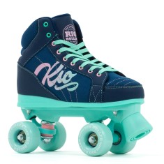 Patine cu rotile Rio Roller Lumina Navy/Green foto