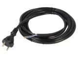 Cablu Alimentare Negru 4m 2x1,5mm 16A