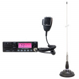 Kit Statie radio CB TTi TCB-900 EVO + Antena CB PNI ML100 cu magnet