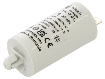 Condensator 1uF 425VAC pentru Motoare foto