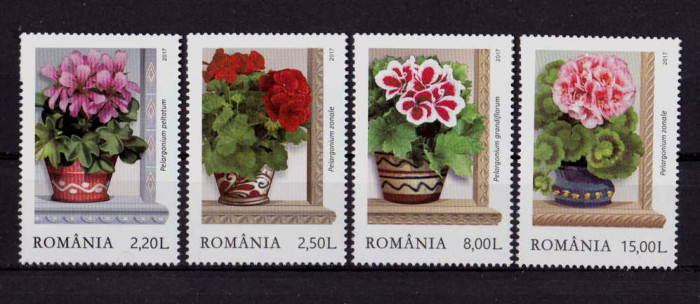 ✅RO 2017 LP 2169 &quot;Zambetul ferestrelor , Muscatele&quot;, serie , MNH