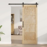 vidaXL Ușă Interioară &quot;ORKDAL&quot; 78x202x4 cm din Lemn Masiv de Pin