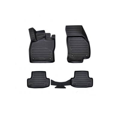 Set Covorase cauciuc tavita compatibile VW T-Roc 2017-2024 foto