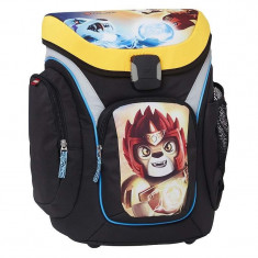 Ghiozdan scoala Explorer + sac sport, LEGO Core Line - Chima Fire &amp;amp; Ice foto