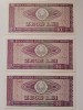 Lot 3 bancnote 10 lei,an 1966,consecutive,UNC