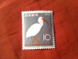 Serie 1 valoare Japonia 1960 - Congres International Pasari - Tokyo