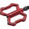 Pedale Union FreeRide CNC, aluminiu, culoare rosu Cod:421510753RM