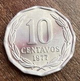 C50 - Moneda foarte veche - Chile - 10 centavos - 1977