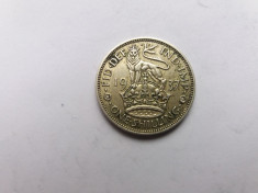 Marea Britanie-Anglia 1 shilling 1937 foto
