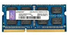 Memorie ram sodimm Kingston 4Gb DDR3 1333Mhz PC3-10600S,1.5V- ACR512X64D3S13C9G foto