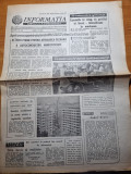 Informatia bucurestiului 8 iulie 1983-articol podul grant,carmen bunaciu