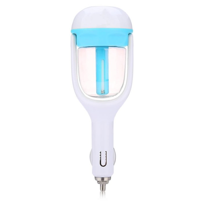 Umidificator auto cu aromaterapie, port USB, rezervor 50 ml Umidificator auto cu aromaterapie, port USB, rezervor 50 ml