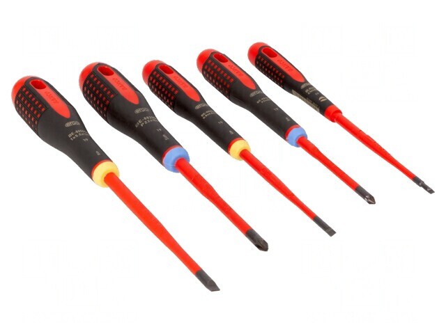 Set Şurubelniţe Izolate ERGO&reg; 5 Bucăţi