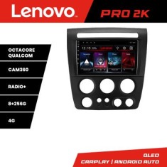Navigatie Hummer H3 8 core QLED 2K 8+256 360 Android Waze USB Navigatie Internet Youtube Radio Lenovo CarStore Technology