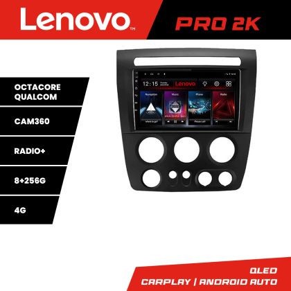 Navigatie Hummer H3 8 core QLED 2K 8+256 360 Android Waze USB Navigatie Internet Youtube Radio Lenovo CarStore Technology