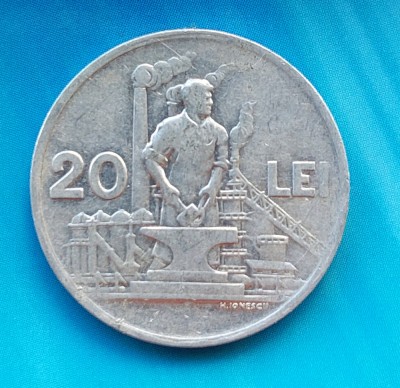 Moneda 20 lei 1951 RPR foto