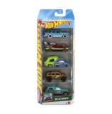 Cumpara ieftin Set 5 masinute Hot Wheels - Getaways