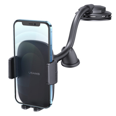 Suport Auto Bord - USAMS Adjustable Gooseneck (US-ZJ065) - Black foto