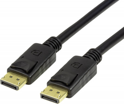 Cablu DisplayPort v1.4 DisplayPort tata-tata 2m 32.4Gbps 8K/60Hz 4K/120Hz LOGILINK CV0120 foto