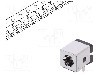 Conector alimentare DC, {{Tensiune nominala}}, {{Numarul de pini}} pini, seria {{Seria producatorului}}, 5,5/2mm. HSM - C9750-CPNB0000R
