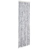 Cumpara ieftin Perdea pentru insecte, alb si gri, 56x185 cm, Chenille