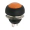 Buton 1 circuit 1A 250V OFF-(ON) portocaliu fara retinere