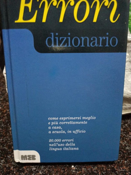 Annamaria Carassiti - Errori dizionario (2001)