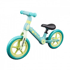 Bicicleta fara pedale pentru copii 2-5 ani, Action One Spiky, 12 inch, Verde