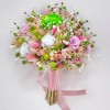 Buchet mare personalizabil cu trandafiri naturali criogenati si flori naturale uscate si criogenate, Eventissimi&reg;