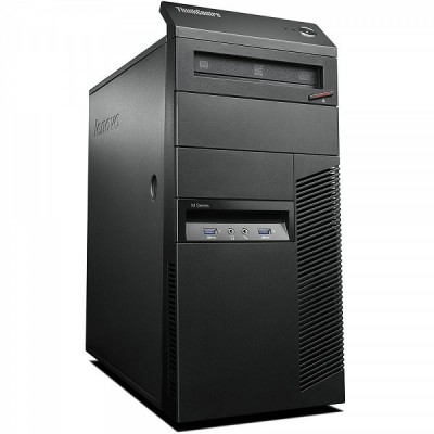 Calculator Second Hand Lenovo ThinkCentre M83 Tower, Intel Pentium G3220 3.00GHz, 8GB DDR3, 500GB HDD, DVD-ROM NewTechnology Media foto