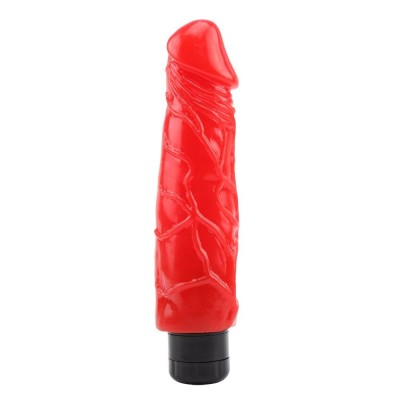 Vibrator Realist Devilish X1 Multispeed Rosu 23.5 cm foto