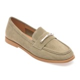 Mocasini GRYXX gri, 1313C15, din piele intoarsa