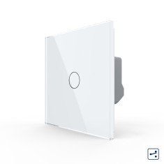 Intrerupator Simplu Cap Scara / Cruce LIVOLO cu Touch - Serie Noua SmartElectro IntelligentHouse