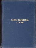 REVISTA GAZETA MATEMATICA 1981 NR.1-12 (12 REVISTE COLEGATE)-COLECTIV-337804