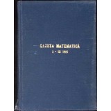 REVISTA GAZETA MATEMATICA 1981 NR.1-12 (12 REVISTE COLEGATE)-COLECTIV-337804