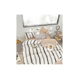 Cumpara ieftin Lenjerie de Pat Dublu, Bumbac Finet, 6 Piese - SIPRR60-537