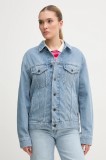 Pepe Jeans geaca jeans BOYFRIEND JACKET de tranzitie, PL402390IA4