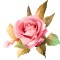 Sticker decorativ, Floare, Roz, 63 cm, 10111ST