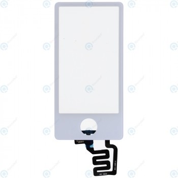 Digitizer touchpanel alb pentru iPod Nano 7G foto
