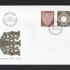 Switzerland 1976 Europa CEPT Mi.614-615 FDC UN.032