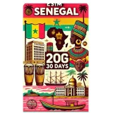eSIM Senegal 20GB 30Days Standard