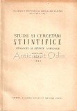 Cumpara ieftin Studii Si Cercetari Stiintifice Anul XIV, Fasc. 2 - Prof. C. Sandu-Ville