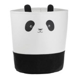 Coș de rufe din fetru cu design Panda, 30x40cm, CMCLASS
